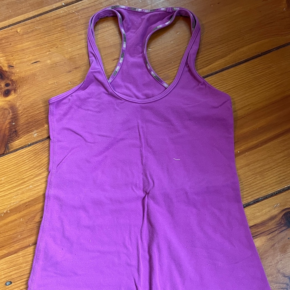 Lululemon Athletica Purple Tank Top